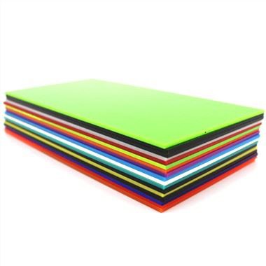 Tấm thủy tinh acrylic màu